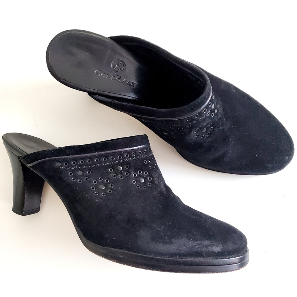 Cole Haan Suede Mules